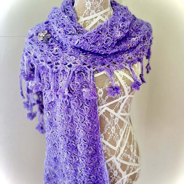 Violet Haze Shawl