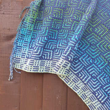 Mosaic Pinwheel Shawl