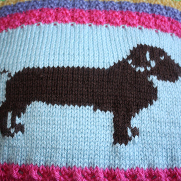 Dachshund Throw Pillow