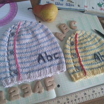 "Ruled Paper" school beanie