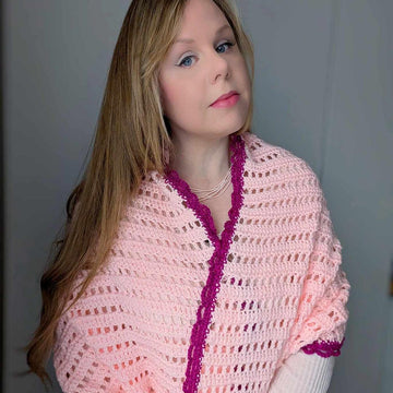 Crochet Regency Angel Shawl Pattern