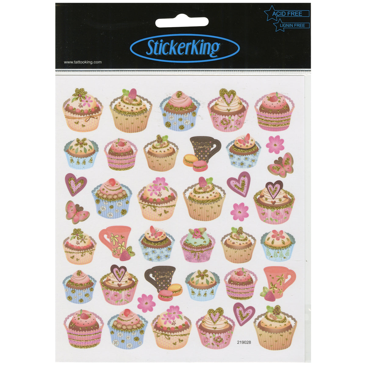 Tattoo King Sticker King Stickers - Tea Time