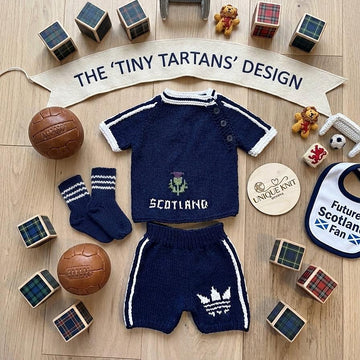 'Tiny Tartans' 3 piece set