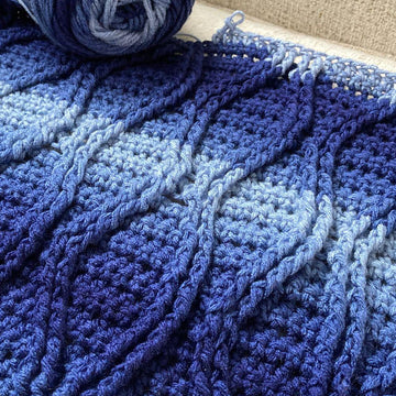 The Freya Cable Blanket