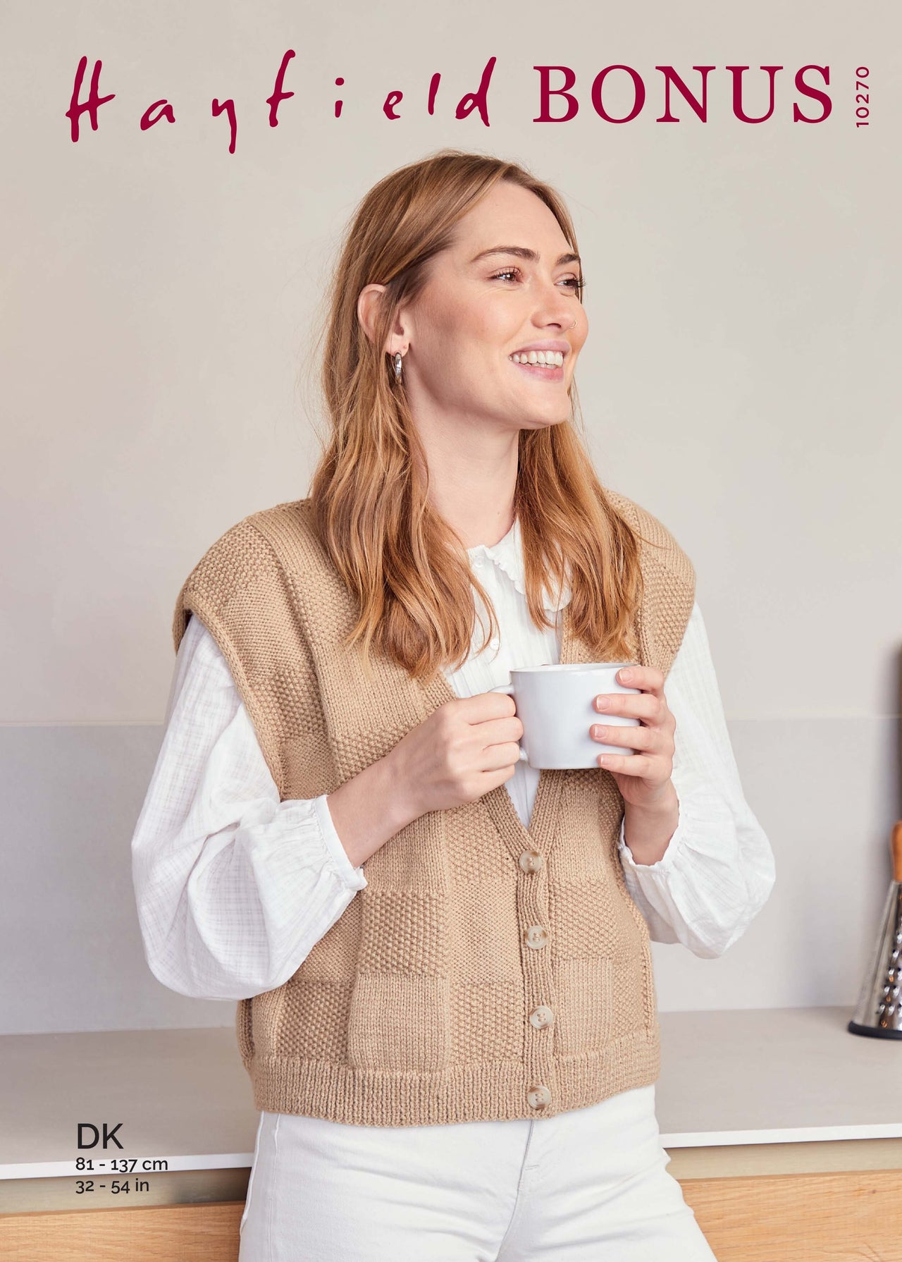 Waistcoat in Hayfield Bonus DK - 10270 - Leaflet