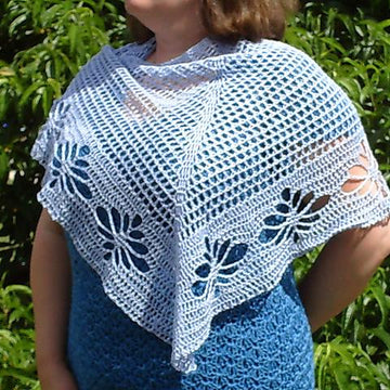 Jaali Crocheted Shawl Variations