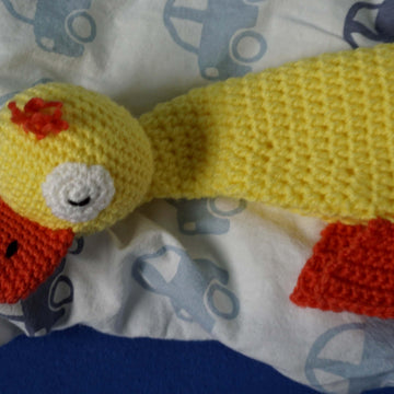 Crochet Pattern Cuddle Cloth Duck Lucie!
