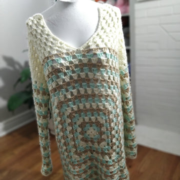 Granny Square Sweater