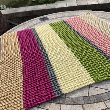 "Colors and Cuddles" Baby Blanket