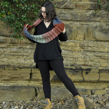 Sunrise Infinity Scarf