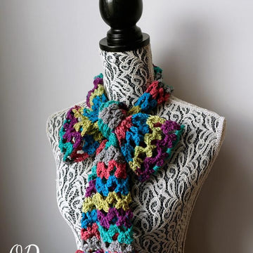 Rainbow of Butterflies Scarf