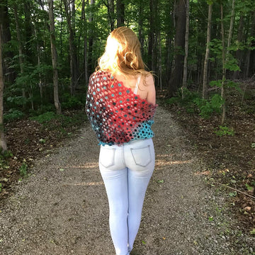 Sunset Sky Shawl