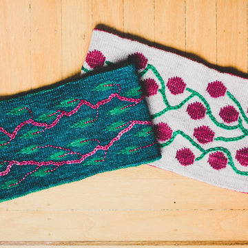 Re-Leaf Double-Knit Reversible Cowl in SweetGeorgia Cashluxe Fine - Downloadable PDF
