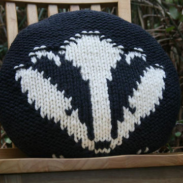 A Badger Pillow