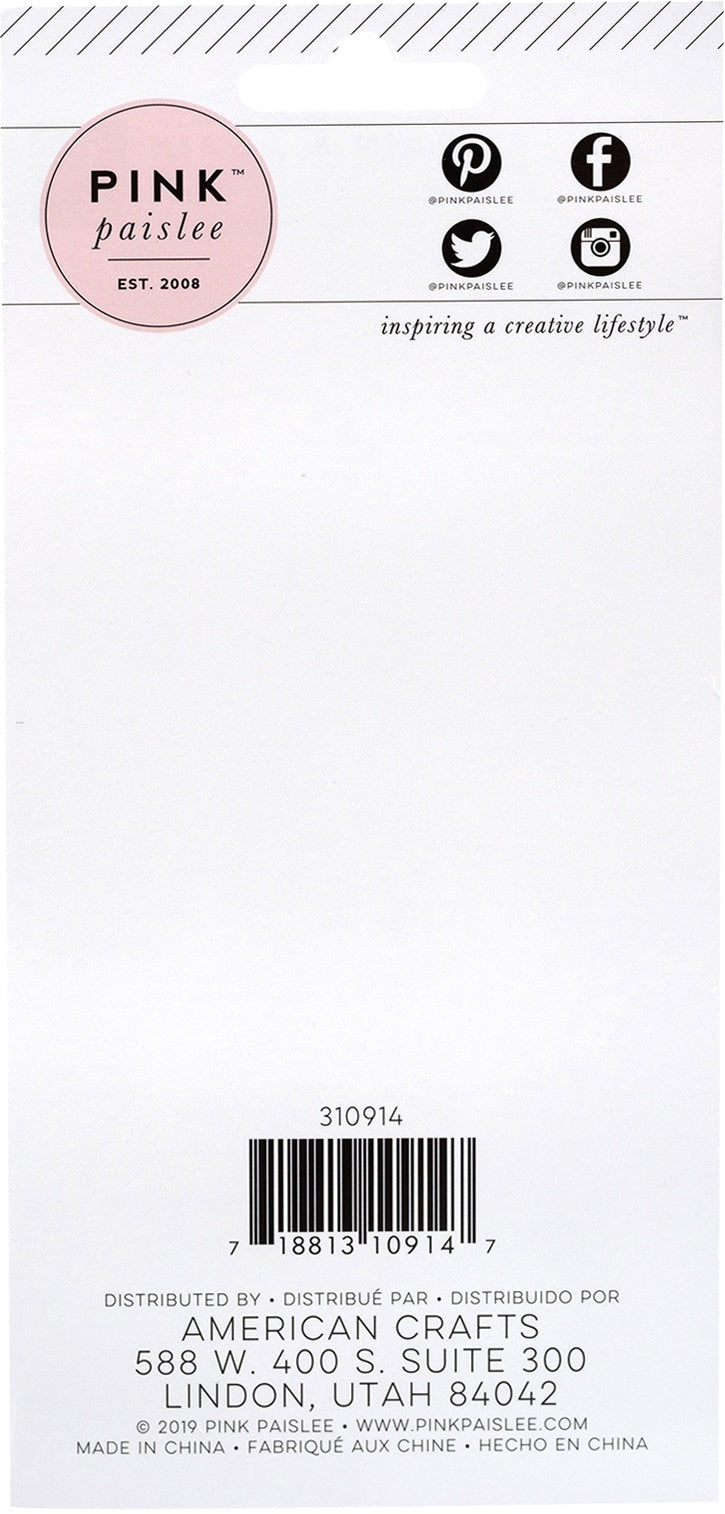 American Crafts Again & Again Clear Acrylic Stamps - 592048
