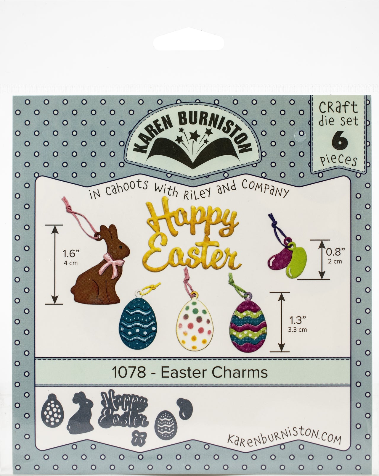KB Riley Karen Burniston Dies - Easter Charms
