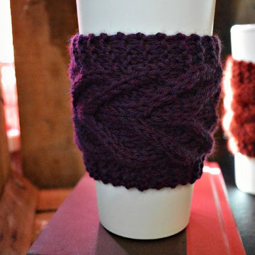 "The Antlers" Seamless Coffee Cozy Zarf