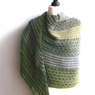 Cascade shawl 60