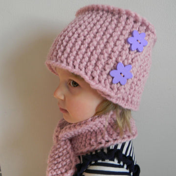 Chunky Pillbox Hat