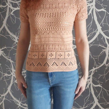 Blouse or top crochet pattern