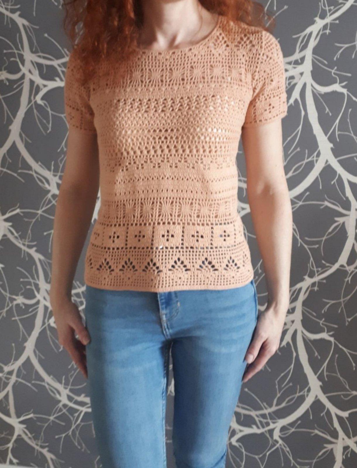 Blouse or top crochet pattern