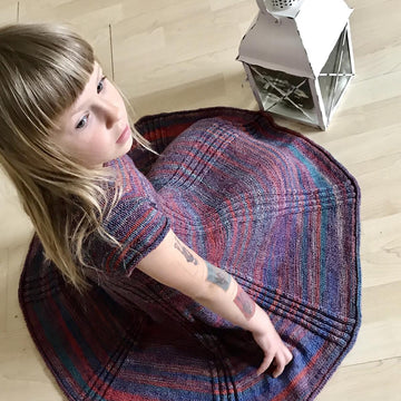 Ribbed Dress For Little Miss