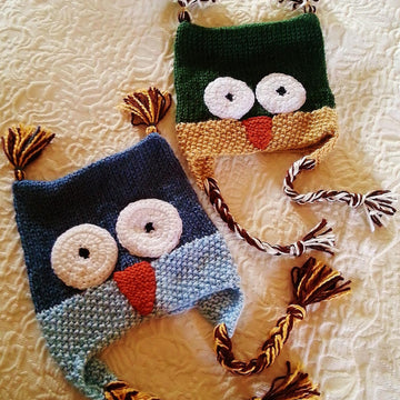 Oscar & Ollie Owl Hats