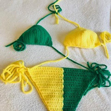 Two Tone Bikini Set