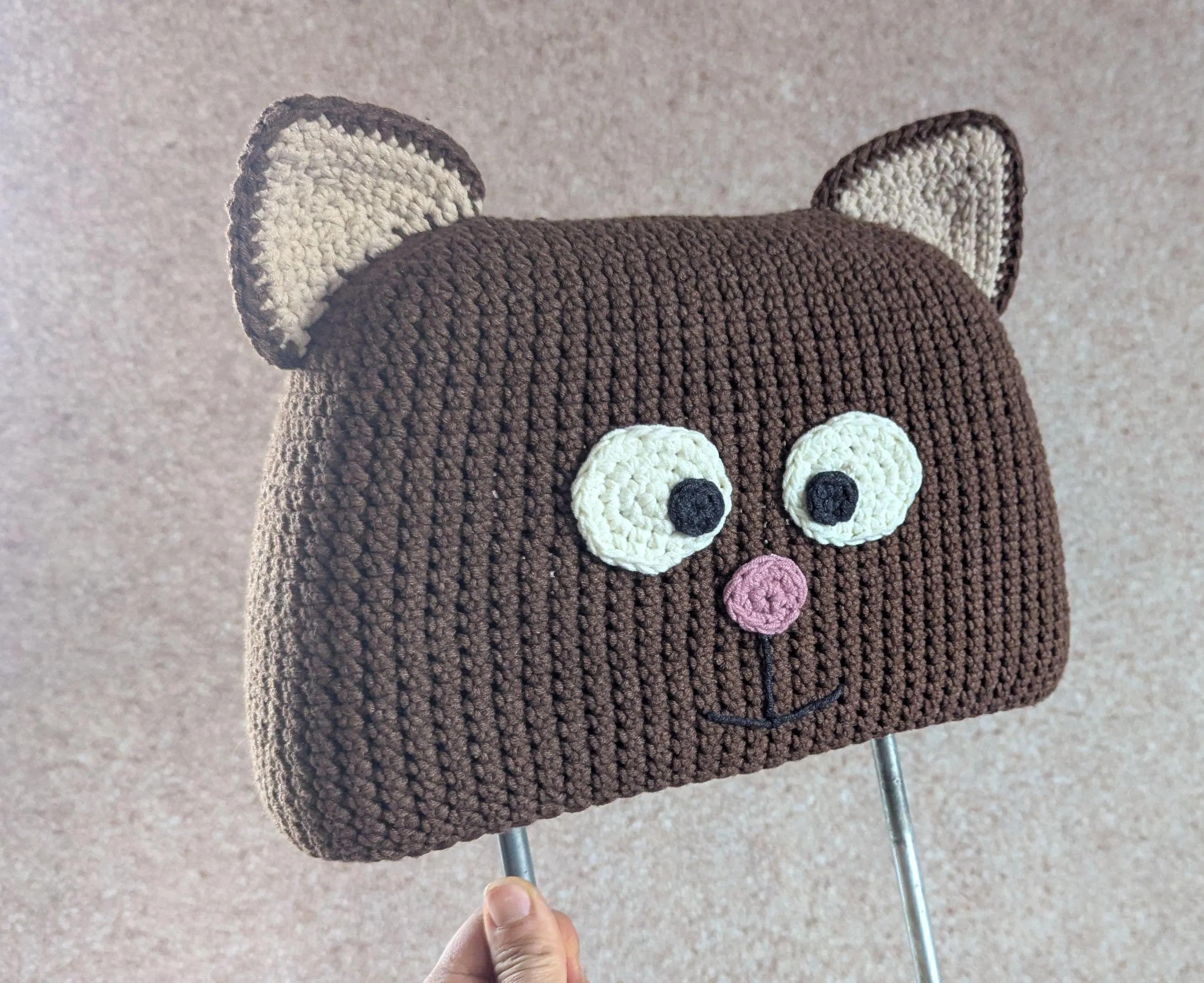 Car Headrest Cover: Cat English-US