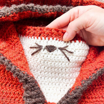 Reed fox hooded cowl