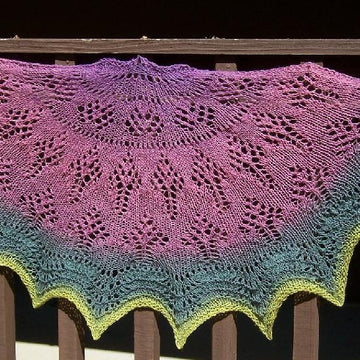 Hint of Spring shawlette