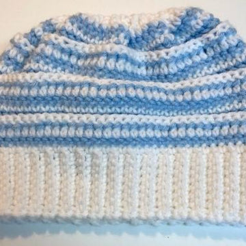 Alison Messy Bun Beanie Crochet Ppattern