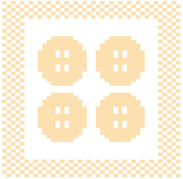 Buttons Dishcloth