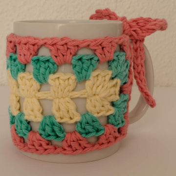 Rectangle Granny Square Mug Cozy