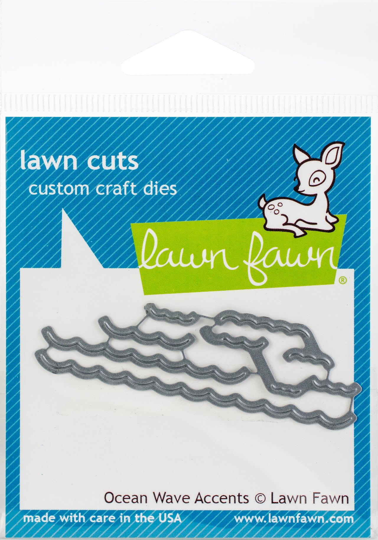 Lawn Fawn Lawn Cuts Custom Craft Die - Ocean Wave Accents