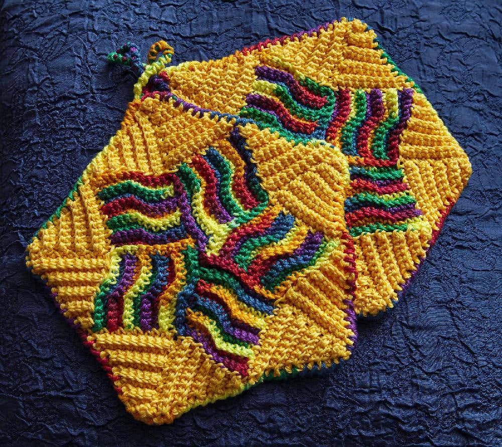 Pentagon Potholders