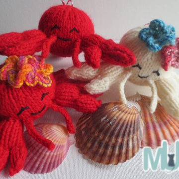 Loveable Lobsters Hanging Ornament