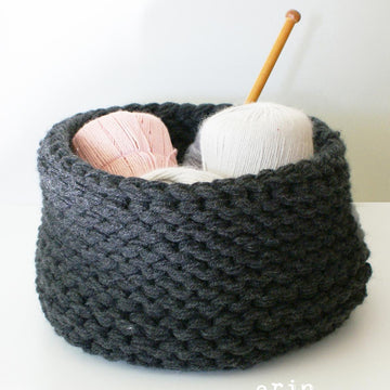 Chunky Knit Baskets Set of 3 (homdec013)