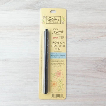 Sublime Stitching Fine Tip Iron-On Transfer Pen - Black