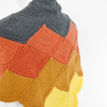 Strickanleitung - Stricktuch mit Muscheln - No.126