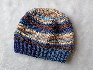 Mystic Whirl Knit Look Beanie