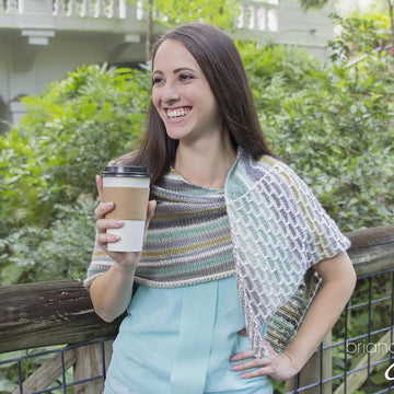 Brick and Mortar Shawl Knit