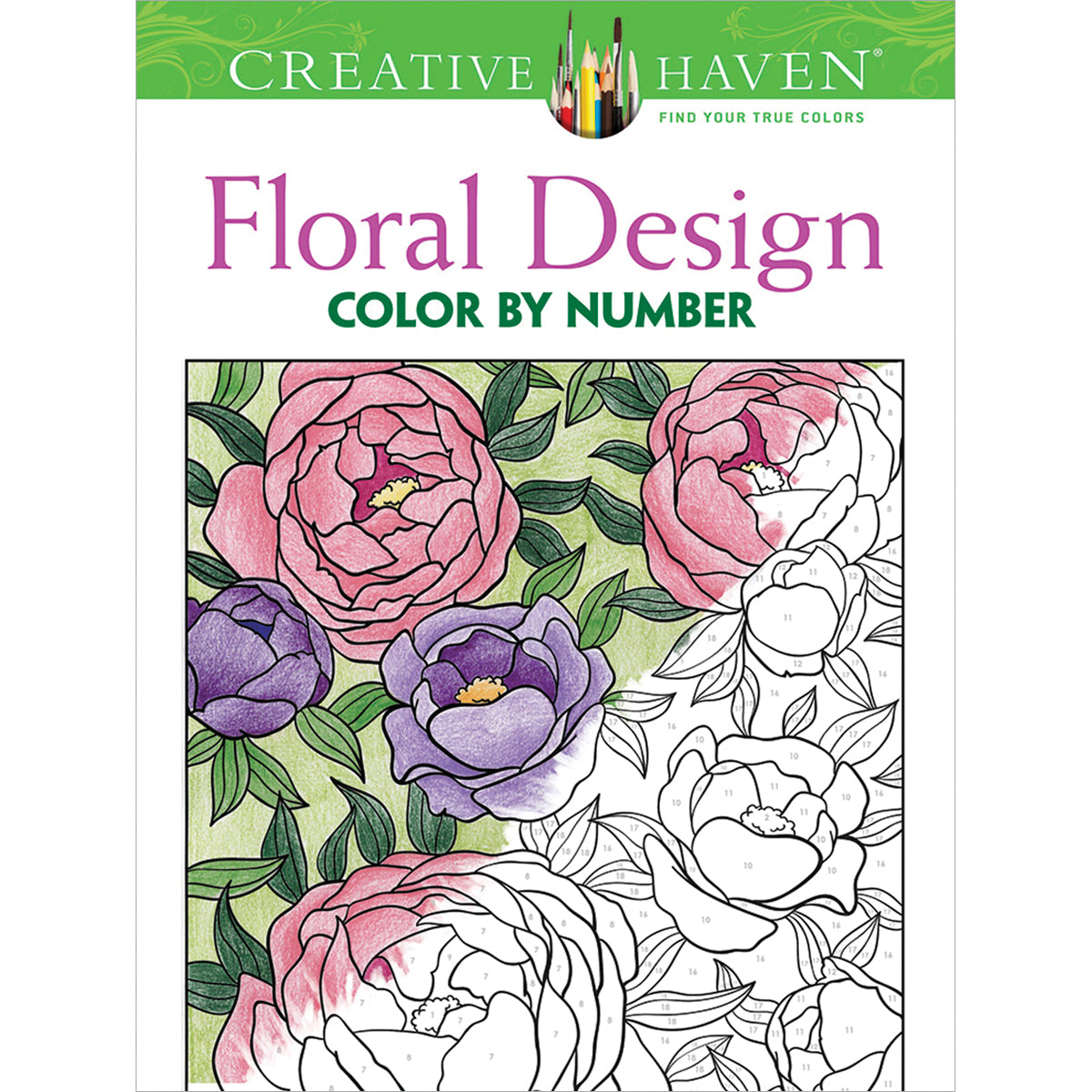 Dover Publications - Creative Haven: Floral Design