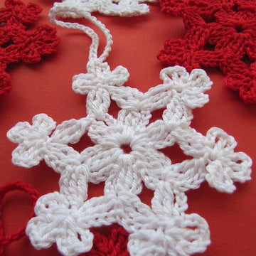 Crochet Snowflake "Christmas"