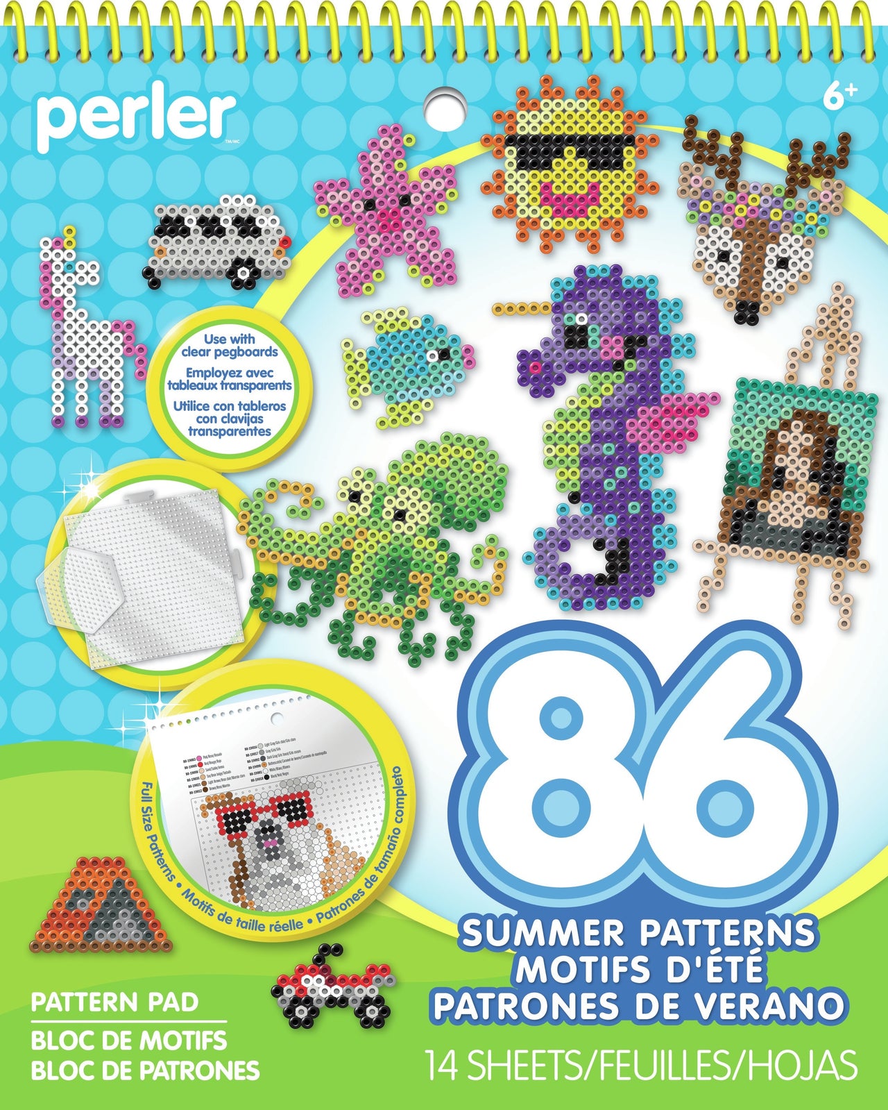 Perler Pattern Pad - Summertime Fun