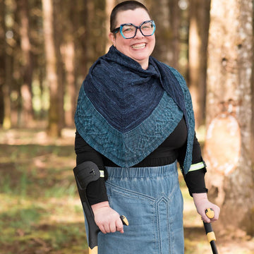 Crossing Twigs Shawl