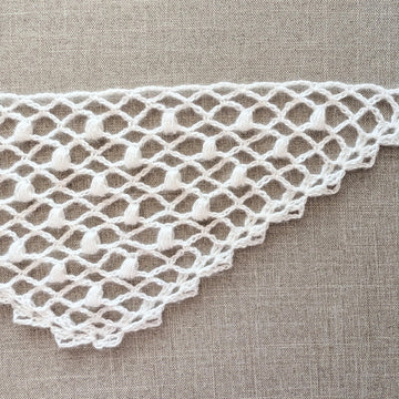 Triangle Crochet Shawl Pattern / Chart PDF #89