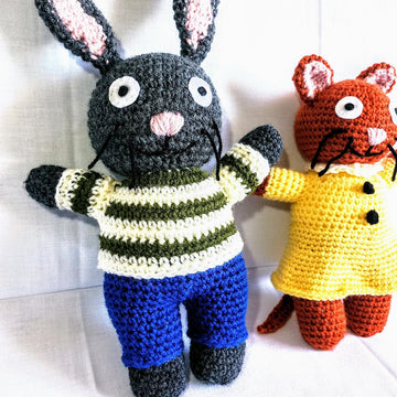 Pip and Posy amigurumi