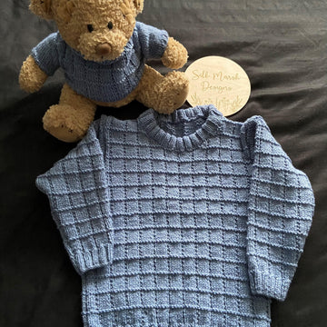 Reuben Baby Jumper Knitting Pattern