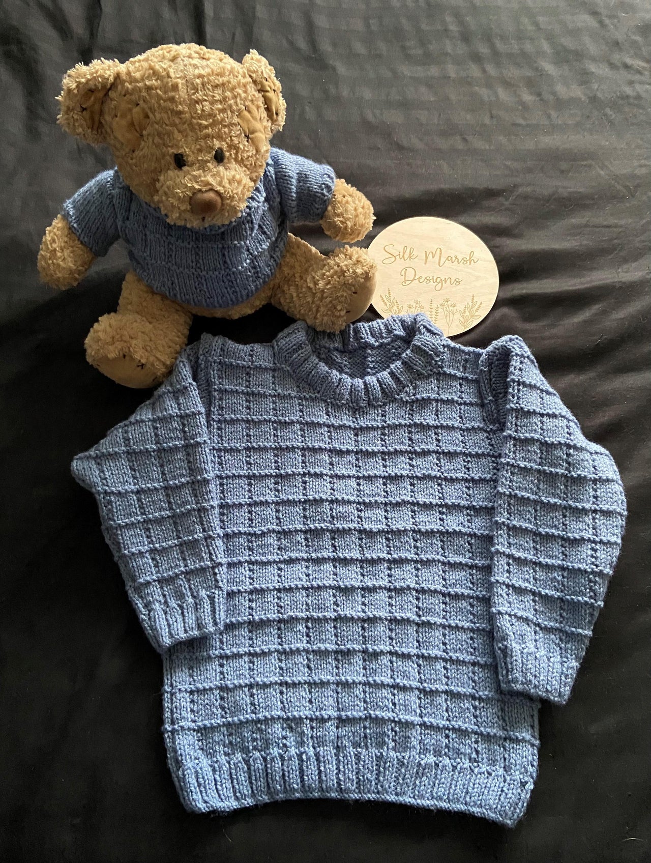 Reuben Baby Jumper Knitting Pattern